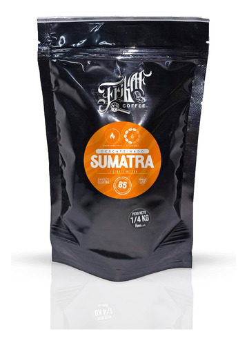 Cafe 1/4kg En Grano Descafeinado Especialidad Sumatra Frikaf