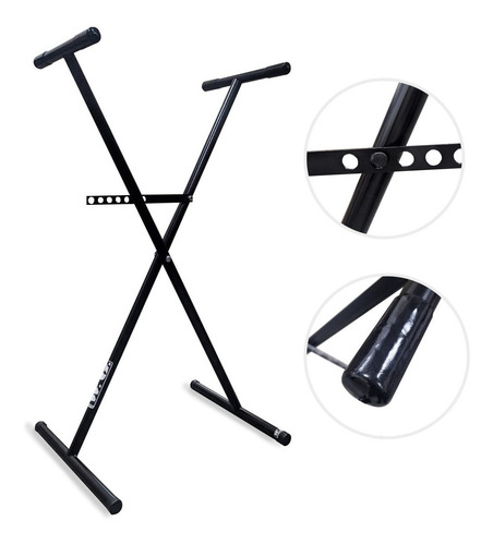Soporte Simple Tijera Para Teclado Organo Piano
