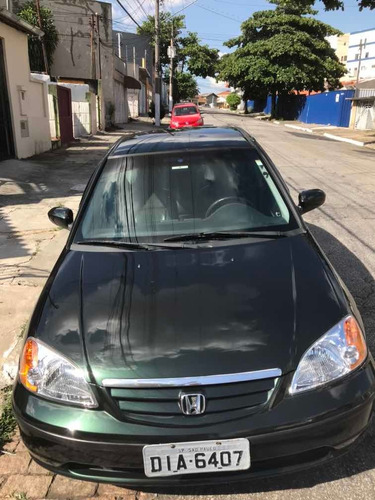 Honda Civic 2002 1.7 Lx Aut. 4p, Completo Tudo Funcionando!!