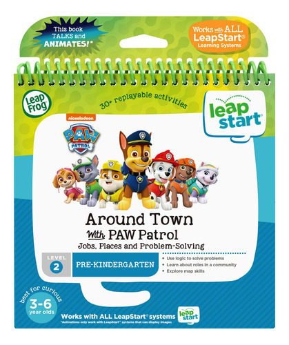 Leapfrog - Libro De Actividades «around Town With Paw Patr.