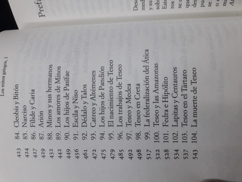 Imagen 8 de 10 de Los Mitos Griegos - Robert Graves - Alianza - 2 Tomos