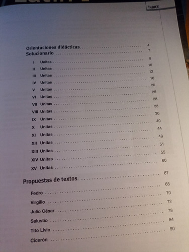 Latín Ii Bachillerato, Orientacio, Propuestas De Textos Solu (Usado)