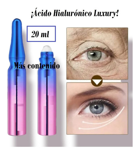 Imagen 5 de 8 de Roll On Ocular Suero Ácido Hialurónico Elasticidad Instante