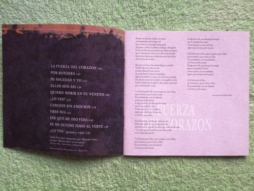 Eam Cd Alejandro Sanz 3 Tercer Album De Estudio 1995 Warner