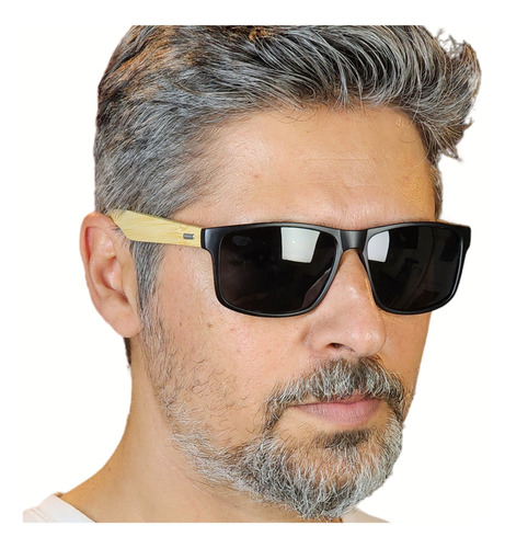 Óculos Sol Polarizado Masculino Jf Sun Horn. Estilo Carrera