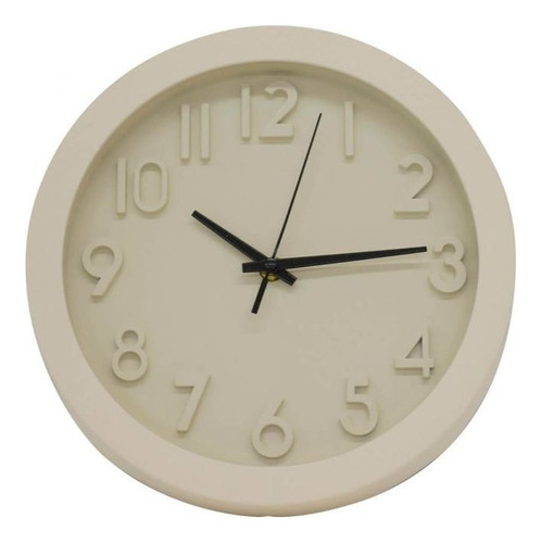 Relógio Parede Branco 25.5x25.5cm