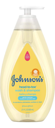 Wash & Shampoo Johnson's Para Bebes 533ml