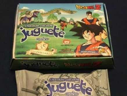Imagen 4 de 10 de Dragon Ball Z Chocolate Juguete Cremino Coleccion Completa
