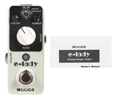 Pedal De Efectos Flanger E-lady Mooer Analog Effect Guitar 2