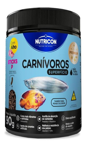 Carnívoros Superfície P Com Alho- 90g