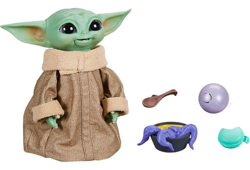 Grogu Baby Yoda Interactivo (sonidos Y Movimientos) (Usado)