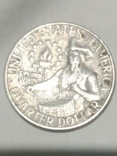 Imagen 1 de 2 de Moneda De Quater Dollar 