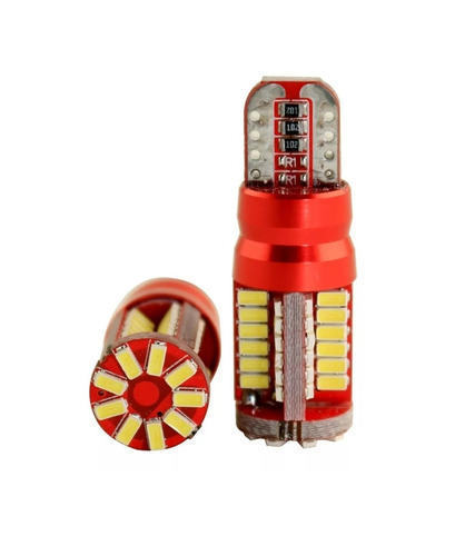 Imagen 2 de 5 de Led T10 57smd Posicion Bipolo Canbus X 1