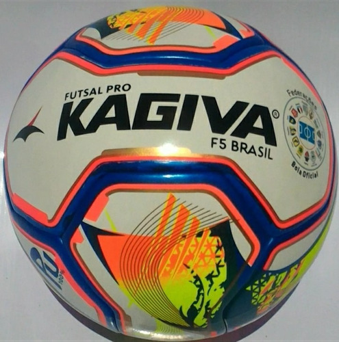 Bola Futsal Kagiva F5 Brasil Pro Futebol De Salão 
