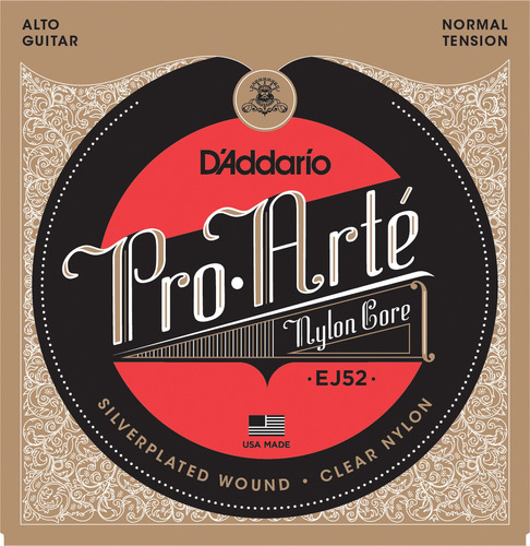 D'addario Cuerda Guitarra Pro-arte Clasica Ej52 Para Alta