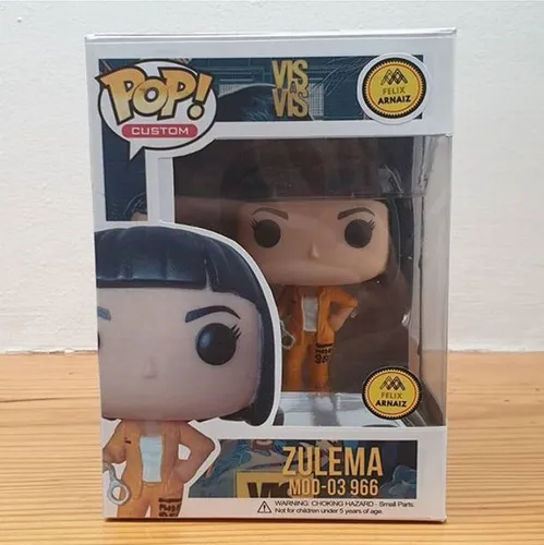 Funko Pop Vis A Vis Serie Custom Personalizado Zelma