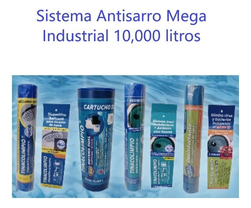 Tinacolimpio Antisarro Industrial 10,000 Litros Fabricantes