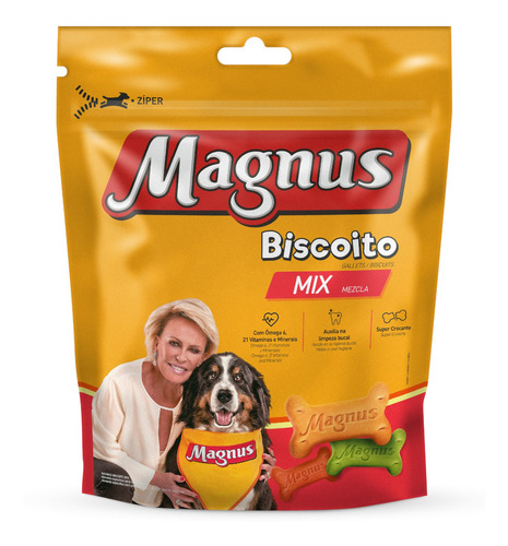 Snack Para Perro Magnus - Galleta Mix 500 Gramos