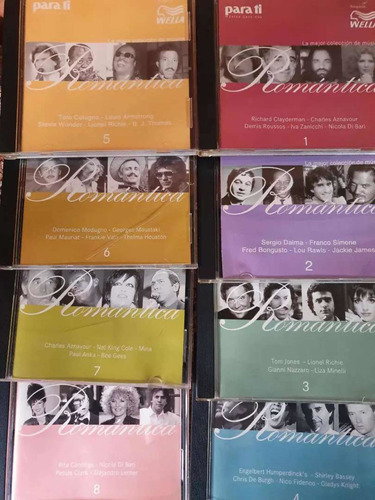 Colección Completa Música Romántica Para Ti | 8 Cds 