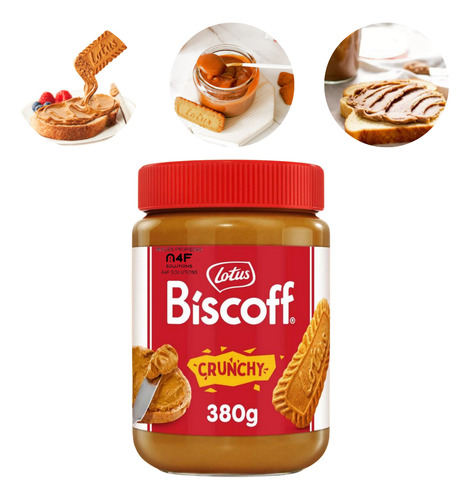 Crema Untable Lotus Biscoff Galleta Caramelizad Crunchy 380g