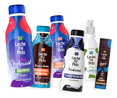 Kit Perfecto Leche Pal Pelo - Ml A $386