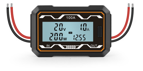 Medidor De Potencia Voltaje De Batería Medidor De Amperios M