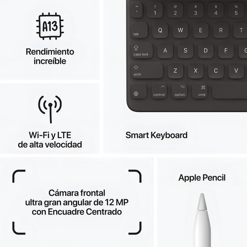 Apple iPad Wifi 9th Geração Cinza Espacial A2602 64GB 10.2 " - Excelente (Recondicionado)
