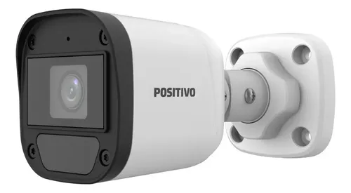 Câmera Hd Plus Bullet 2mp Com Microfone Embutido | Ip67 A Prova D'água E Poeira | Visão Noturna 20m | Tecnologia 4 Em 1 (tvi/ahd/cvi/cvbs) Branco