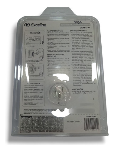 Protector De Voltaje Para Horno/microondas(enchufe)exceline