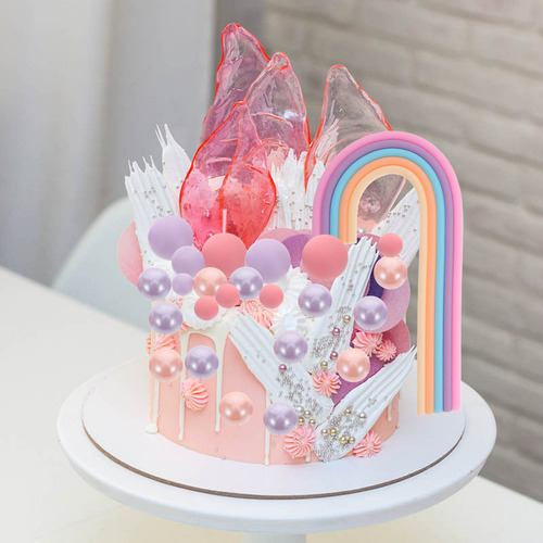28 Globos Con Forma De Arcoíris Para Tartas, Decoración De M