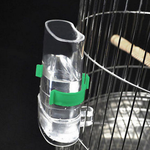 5 Bird Cage Water For Parakeets - Hanging Seed Feeder 5 Pcs
