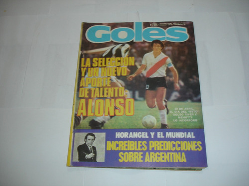 Revista Goles 1528 All Boys 2 River 5  Beto Alonso Excelent 