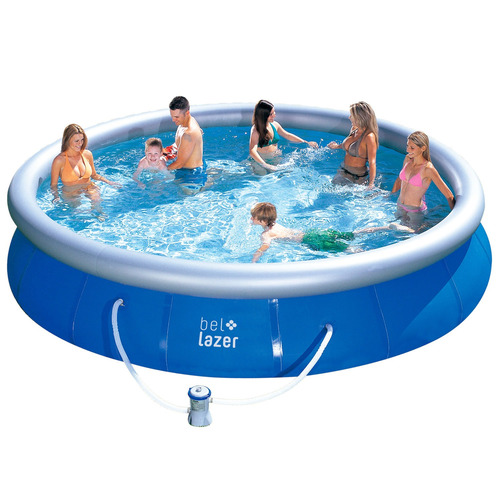 Piscina Inflável 11000l Kit Com Filtro 111100 Belfix 220v