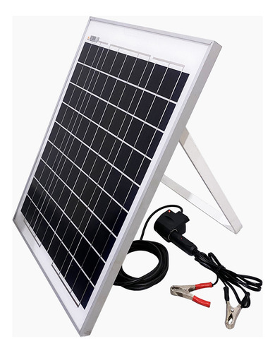 Carregador Gerador Solar Portátil P/ Celular Baterias 12v