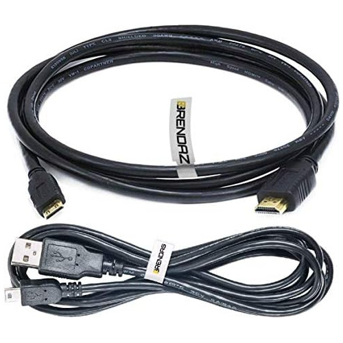 Kit De Cable Compatible Hdmi Y Usb Videocámara Canon V...