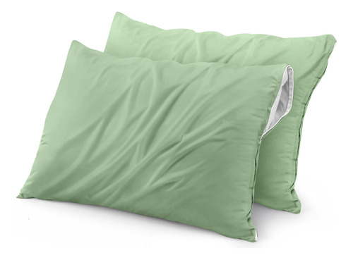 Protectores Para Almohada Impermeables Juego De 2 Pzs Queen