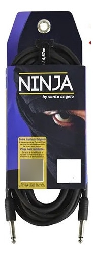 Cabo De Instrumento Ninja P10/p10 - 15ft 4,57m Santo Ângelo