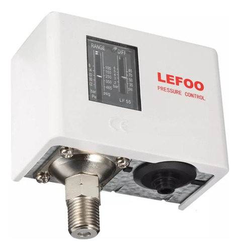 Pressostato Lf5514-03w Ar Água 2a 14 Bar Diferencial 1 A 4