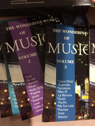 Caixa De Cds The Wonderfull World Of Misical
