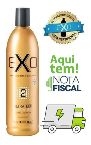 Progressiva Exoplastia Capilar Exo Hair 500ml + Brinde!