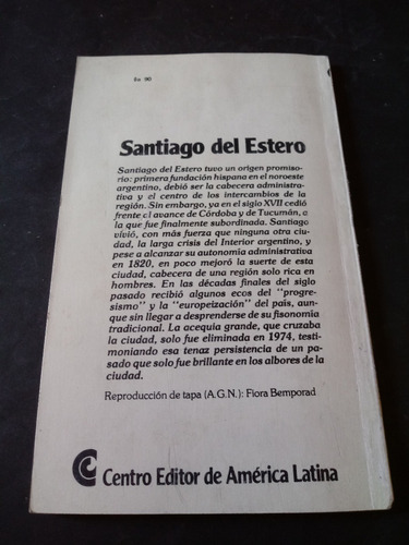 Santiago Del Estero - Alberto Tasso (Usado)