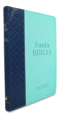 Biblia Reina Valera 2020 Ultrafina Letra Grande/ Turquesa