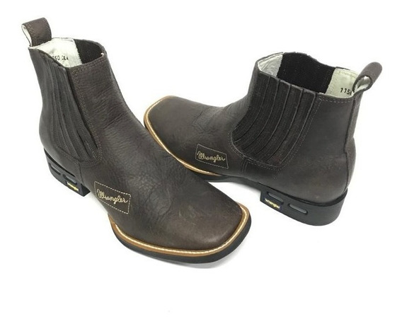 botas wrangler bico quadrado