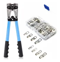 Comprar Kit 60pçs Alicate Crimpador Terminal Compressão 6 Até 50mm²