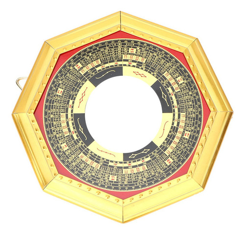Espejo Convex/cóncavo Bagua Chino Tradicional De Feng Shui