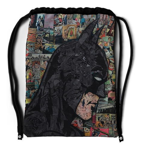 Tula Deportiva Impermeable Batman Comic 