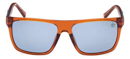 Lentes De Sol Gris Polarizados Timberland Tb0000547d Color Marrón Varilla Marrón Armazón Marrón