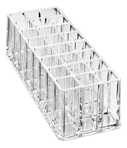 Soporte Para Lápiz Labial De 24 Rejillas, Caja De