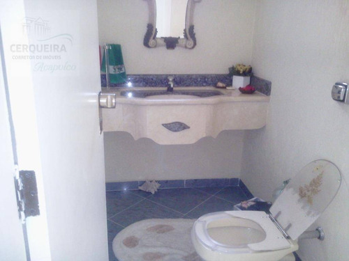Casa Residencial Para Locação, Acapulco, Guarujá. - Ca0346
