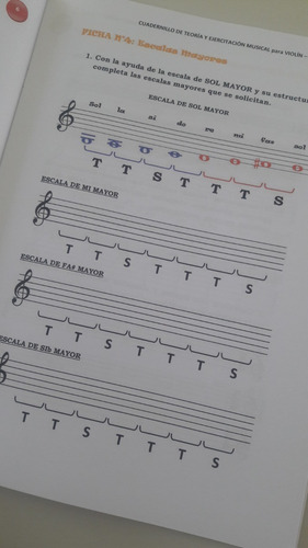 Cuaderno De Teoria Musical Aplicado Al Violín - Volumen 4